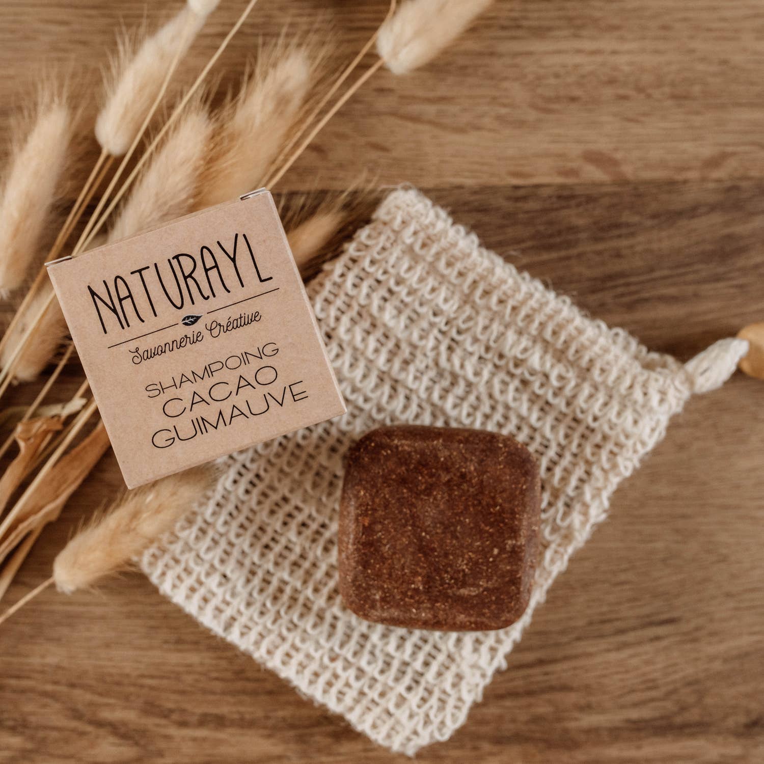 Shampoo Bar Chocolate & Shikakai – Detangling and Strengthening