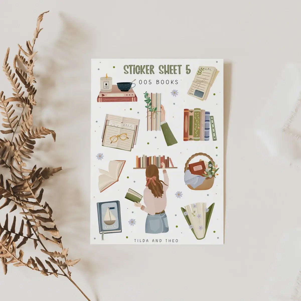 Bookplate Sheet – Decorate Gifts and Calendars