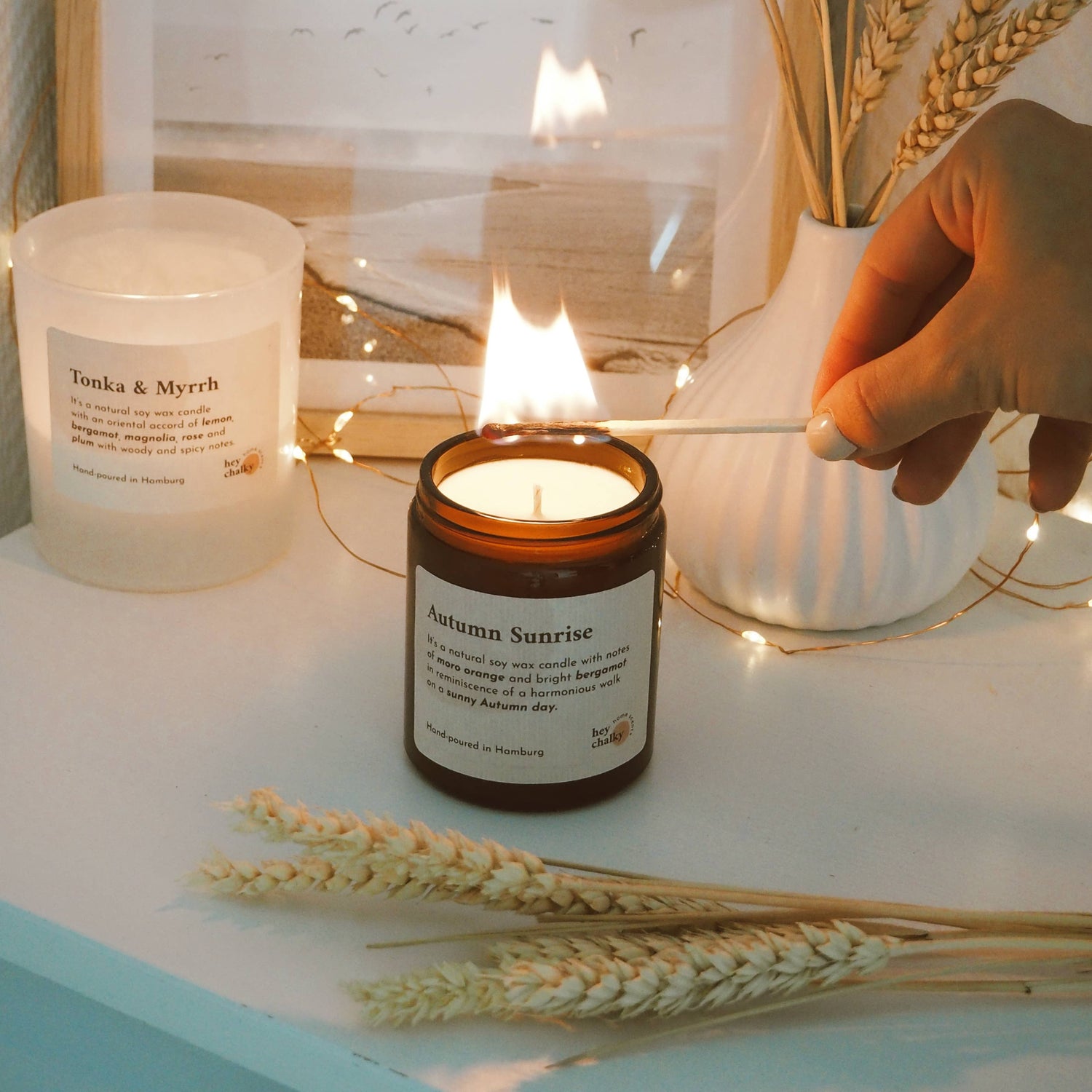 Autumn Sunrise Soy Candle