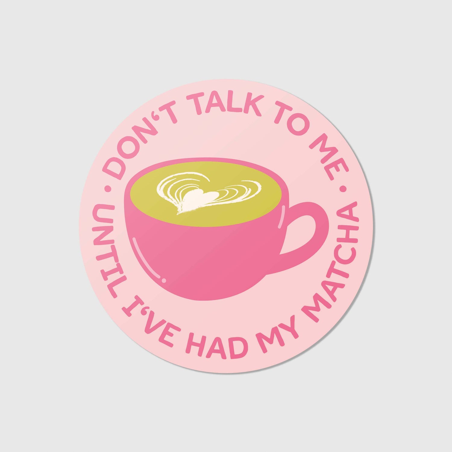 My Matcha – Vinyl Sticker