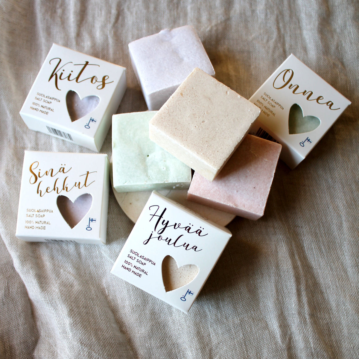 Salt soap "Merry Christmas"