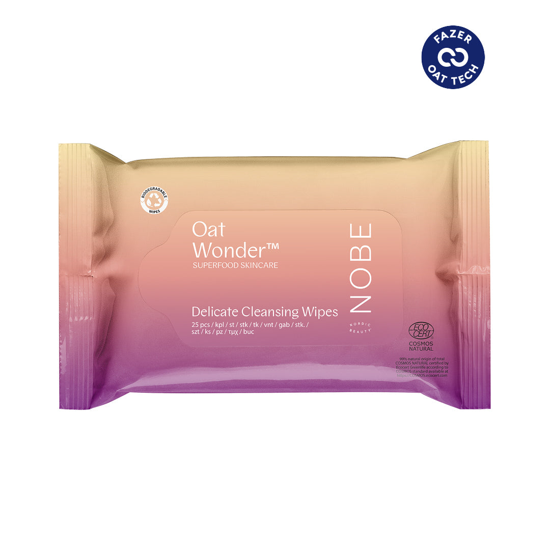 Superfood Skincare Oat Wonder® Delicate Cleansing Wipes 25 pcs