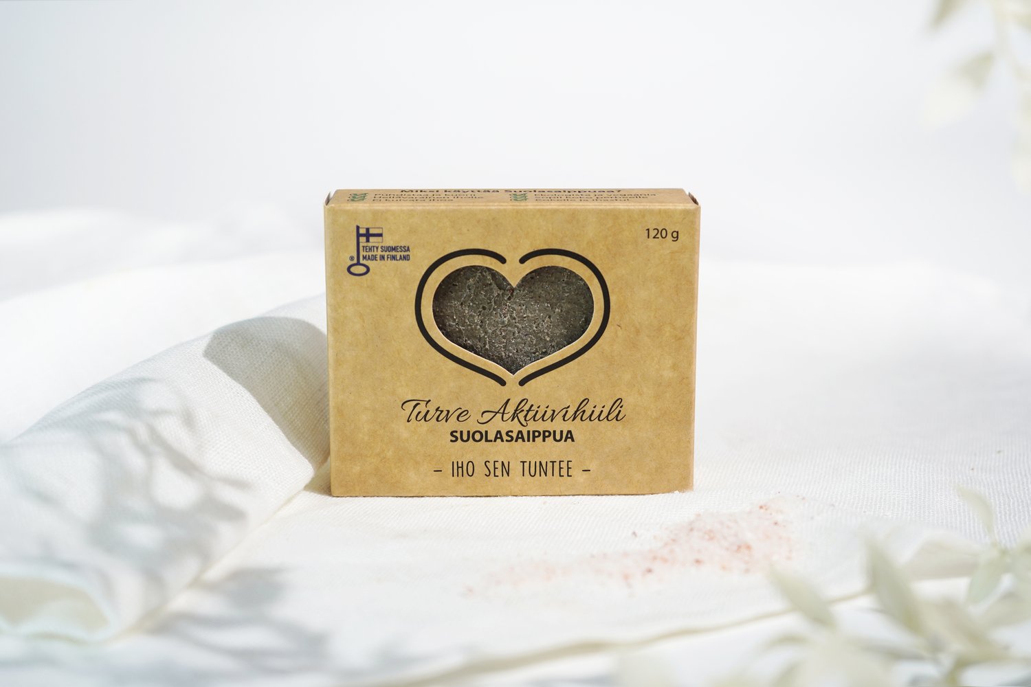 Peat Activated Carbon Salt Soap