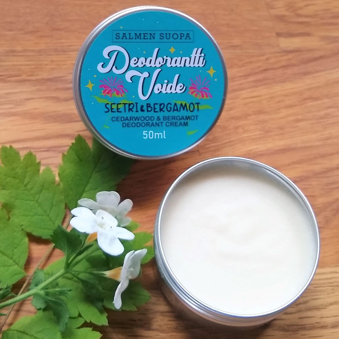Deodorant Cream Cedarwood & Bergamot