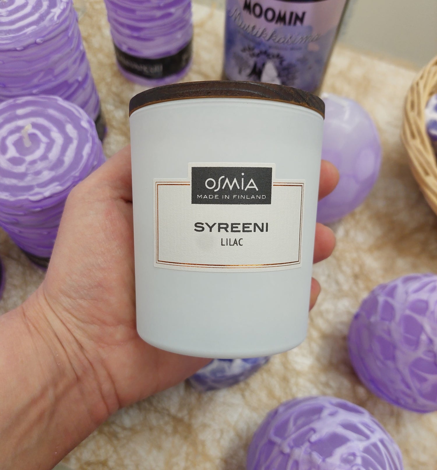 Lilac Scented Candle