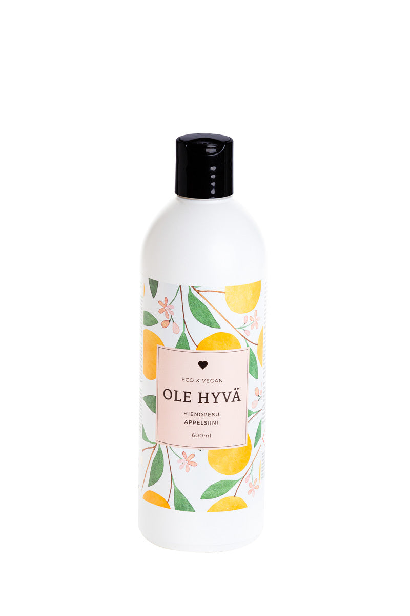 Ole Hyvä Ecological Fine Wash Detergent – For Silk, Wool and Microfiber