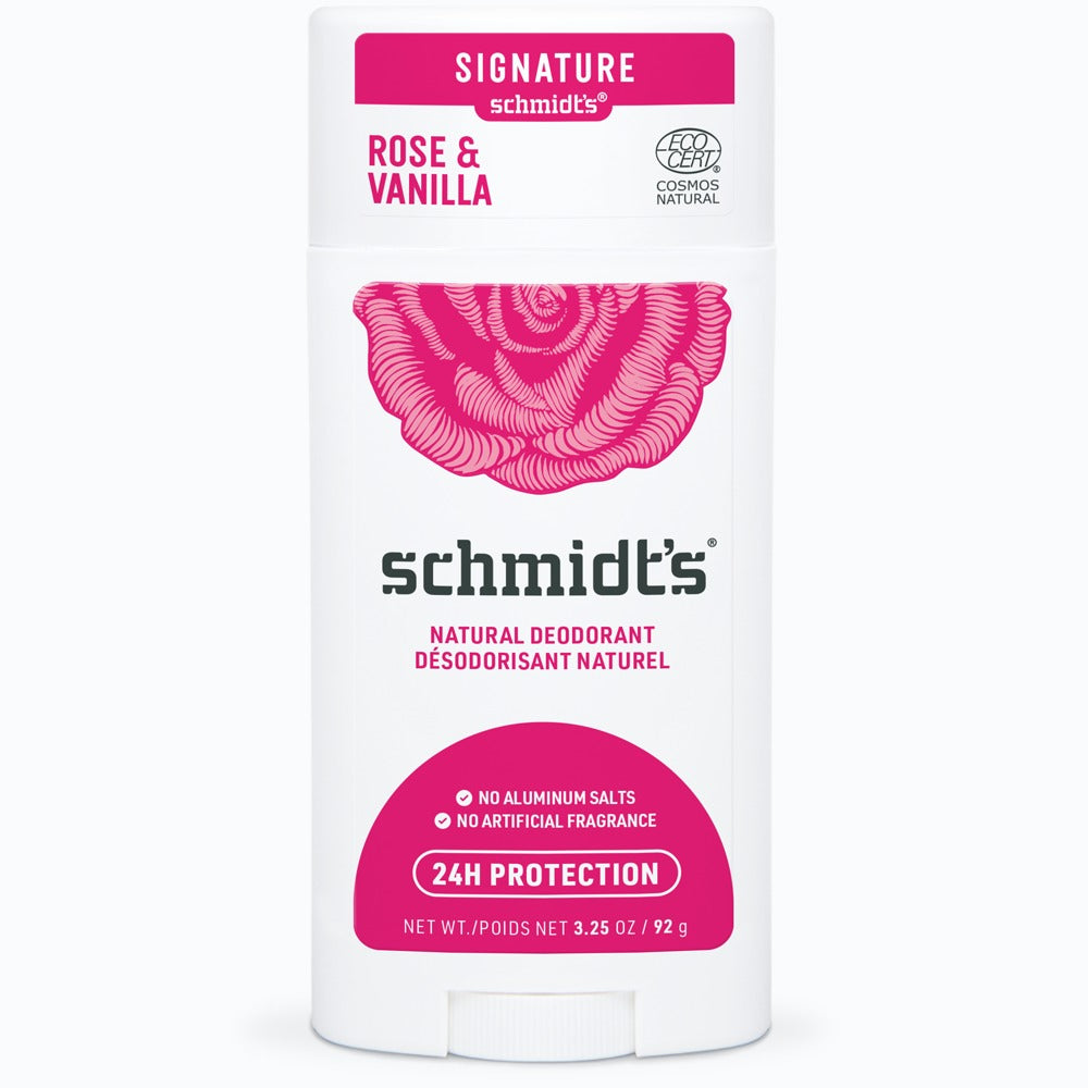 Schmidt's - Deodorantti, ruusu ja vanilja