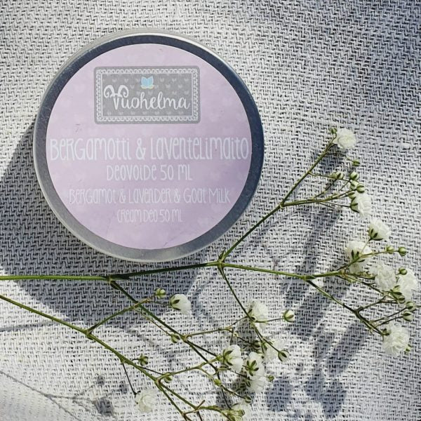 Deodorant Cream, Bergamot & Lavender Milk