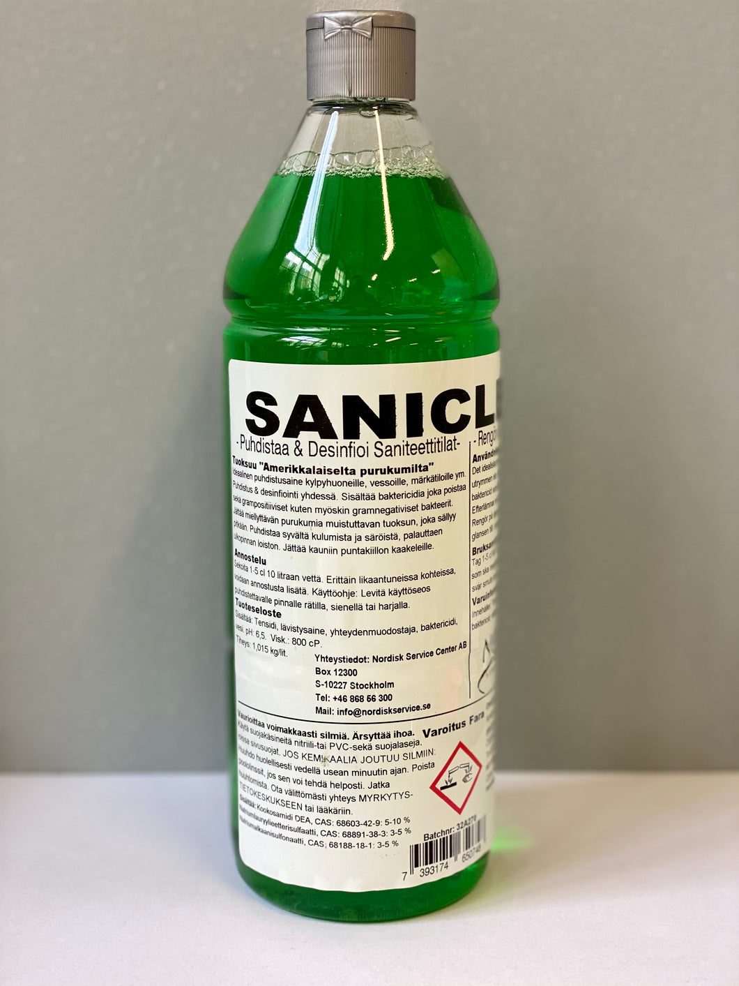 Saniclean - Saniteettitilojen puhdistus- ja desinfiointiaine