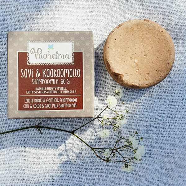 Shampoo bar clay & cocoa milk