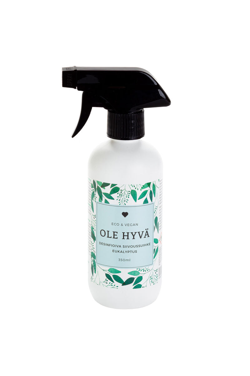 Ole Hyvä - Disinfectant cleaning spray, eucalyptus 