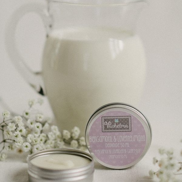 Deodorant Cream, Bergamot & Lavender Milk