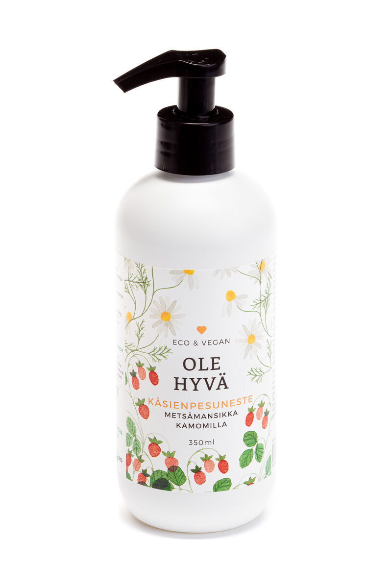 Ole Hyvä - Hand wash, wild strawberry-chamomile