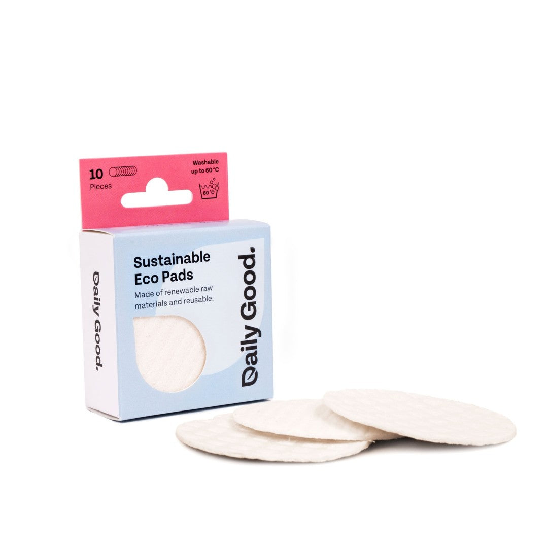 Eco-friendly make-up remover pads