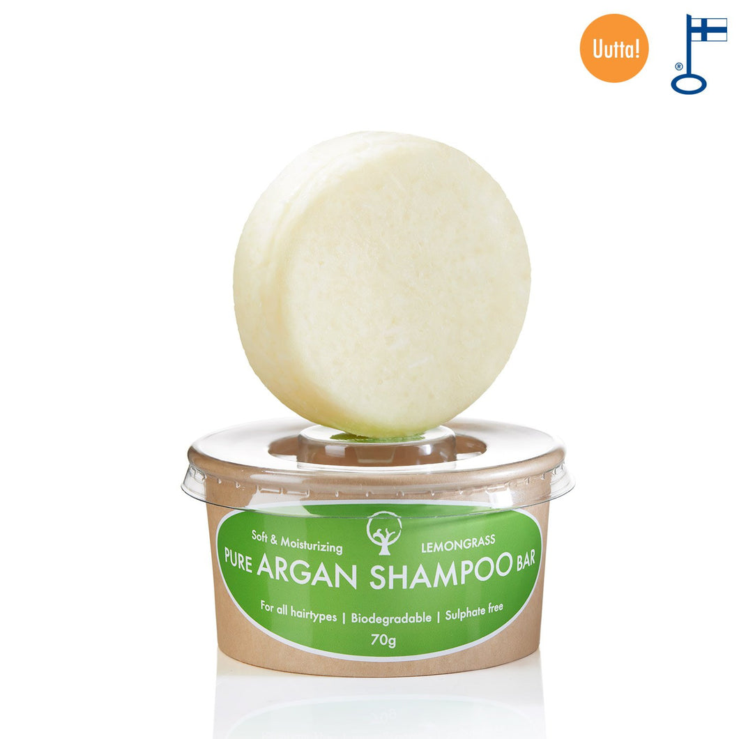 Okabo Organics - Kosteuttava shampoopala, sitruunaruoho