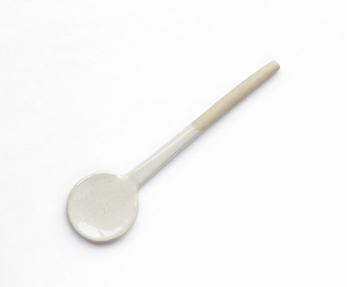 Clay spoon