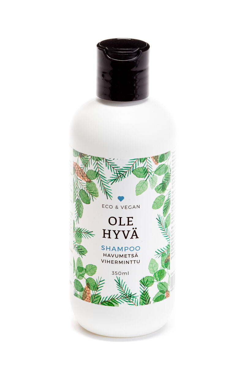 Ole Hyvä - Shampoo, coniferous forest spearmint