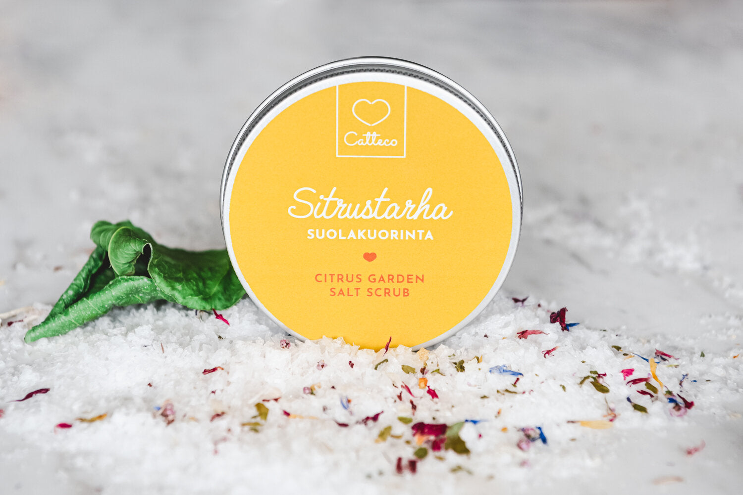 Catteco - Citrus garden salt scrub