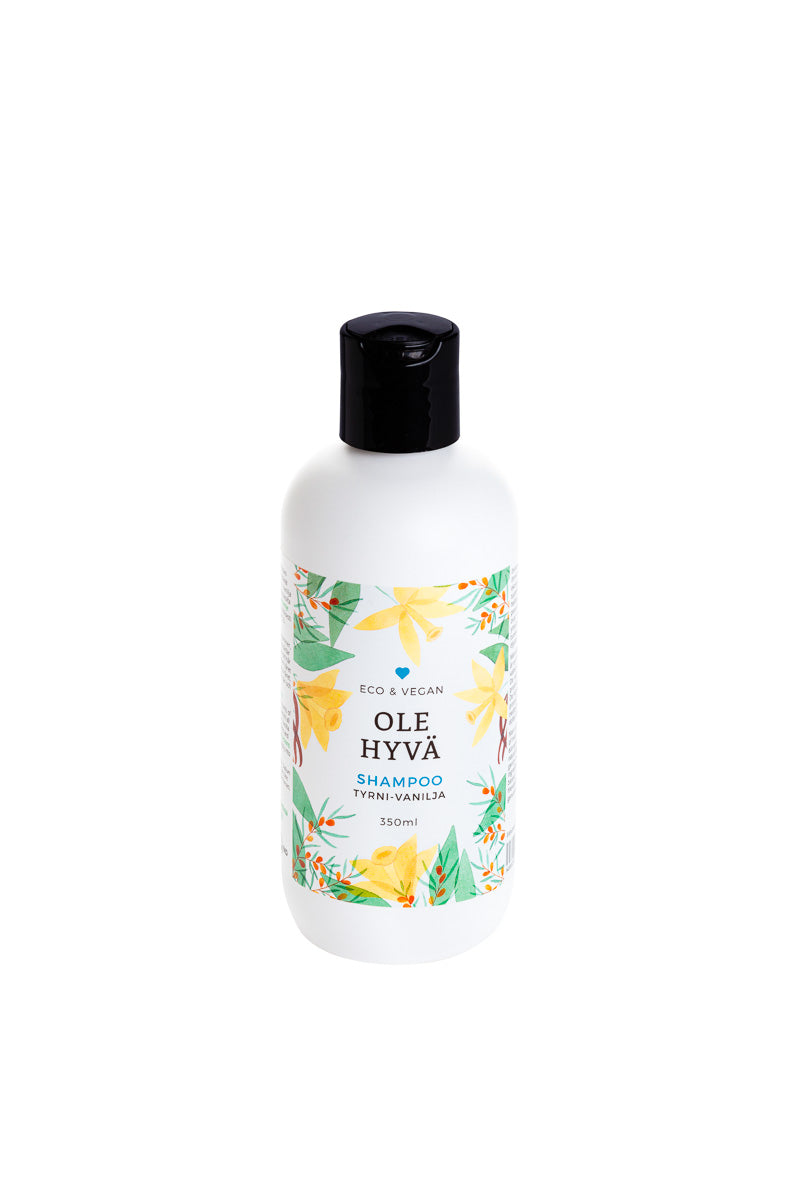 Ole Hyvä - Shampoo, sea buckthorn vanilla