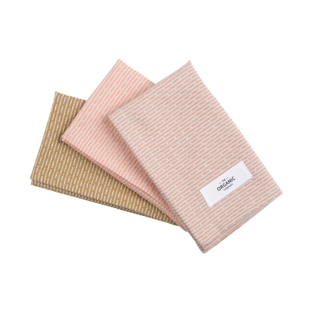 Organic Company - Kitchen towel 3 pack