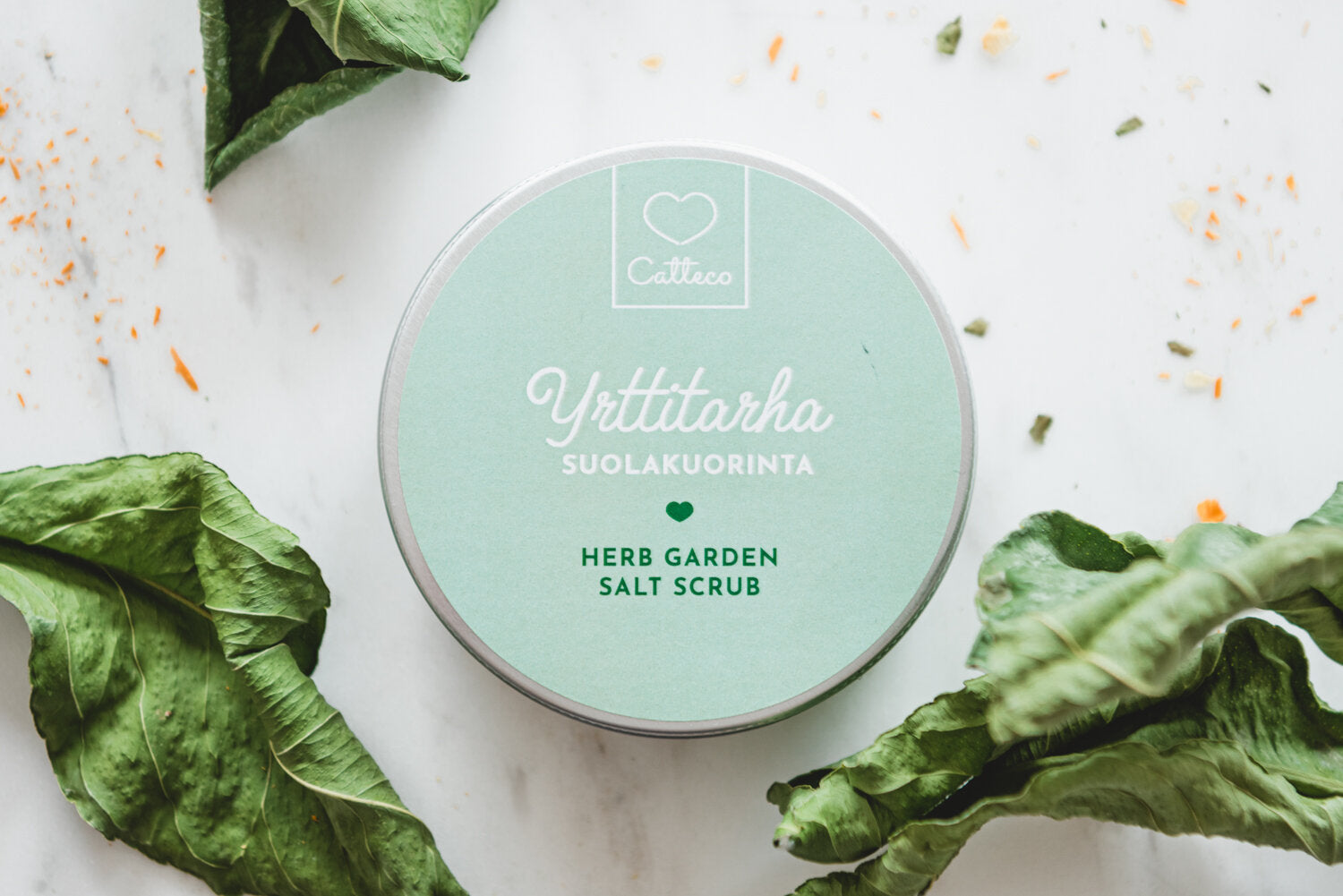 Catteco - Herb garden salt scrub